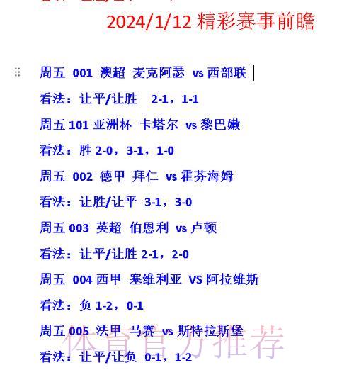 2024世界杯竞彩投注平台精选推荐